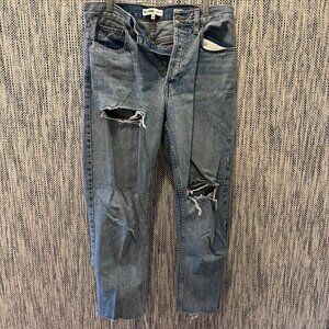 Distressed ReDone Lightwash Denim Jeans Size 29